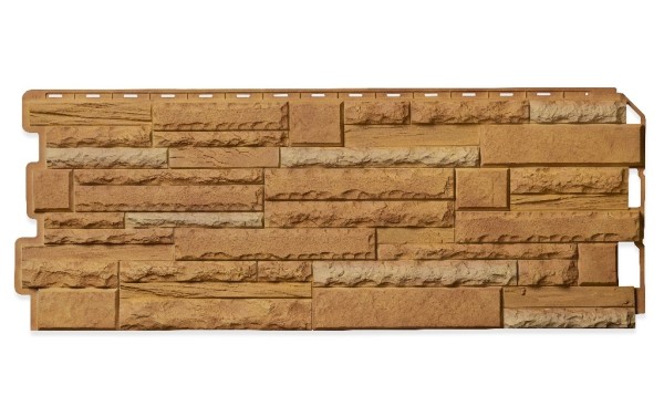 Фасадная панель Цокольный сайдинг Альта профиль Скалистый камень Памир Комби купить в Электростале