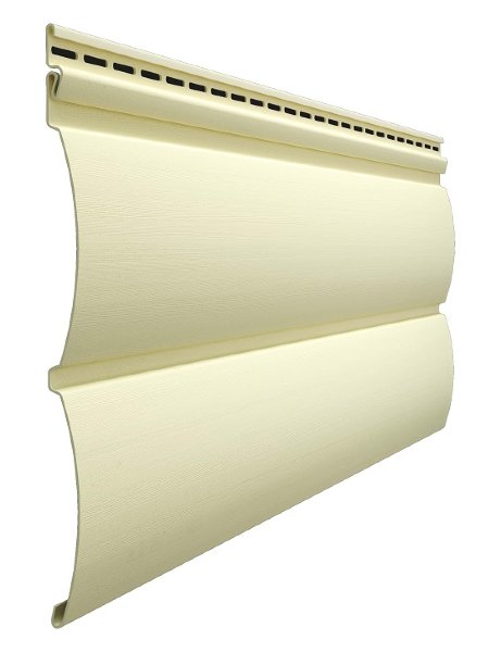 Виниловый сайдинг docke (дёке) - blockhaus D4,7T ( под бревно), банан купить в Электростале