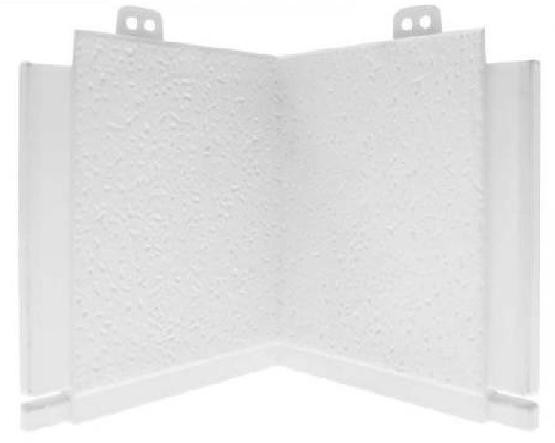 Угол добора Альта-профиль Альта Декор (отделочные элементы) Белоснежный купить в Электростале