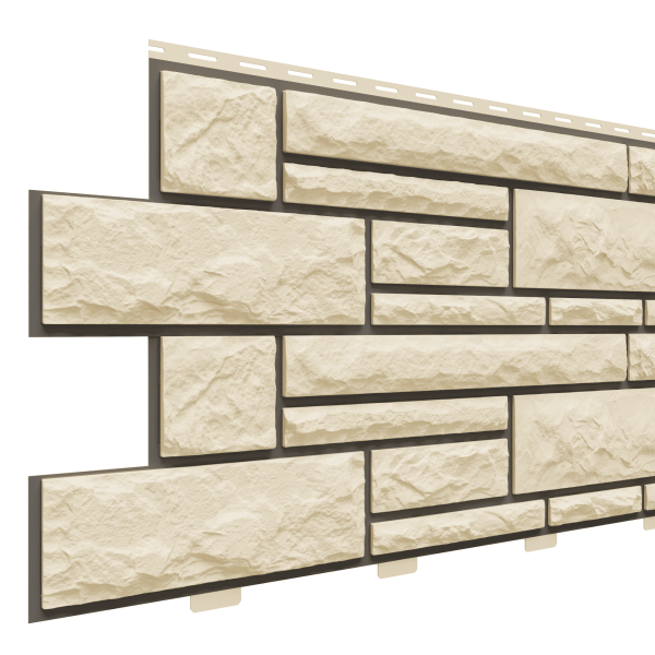 Фасадная панель Доломит, Брусчатка Доломит Бежевый (2м) купить в Электростале