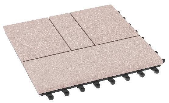 Модульный паркет ДПК GRINDERDECO Комфорт 2 Выбеленный дуб купить в Электростале