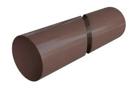 Водосток Альта-Профиль ПВХ – Труба водосточная 3м (коричневый) купить в Электростале