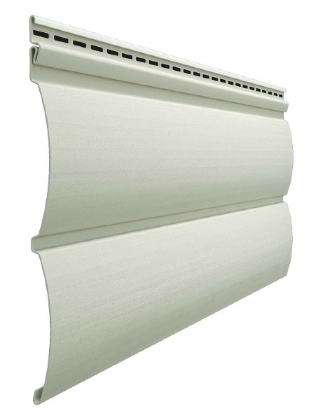 Виниловый сайдинг docke (дёке) - blockhaus D4,7T (под бревно), сливки купить в Электростале