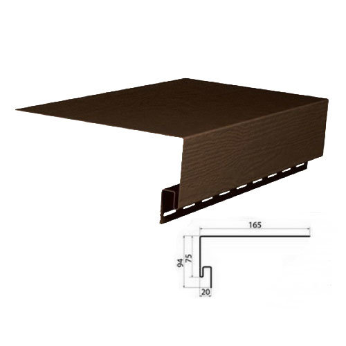 Околооконная планка, коричневая купить в Электростале