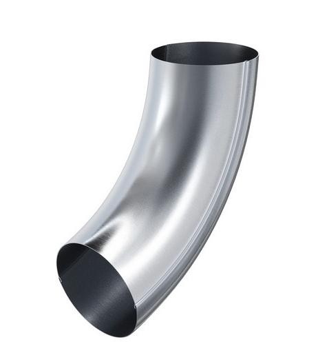 Водосток Aquasistem, Система 150/100 - Колено трубы оцинковка купить в Электростале