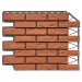 Фасадная панель FineBer, Кирпич Баварский, Терракотовый купить в Электростале