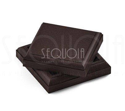 Комплект крышка/юбка для столба SEQUOIA BROWN купить в Электростале