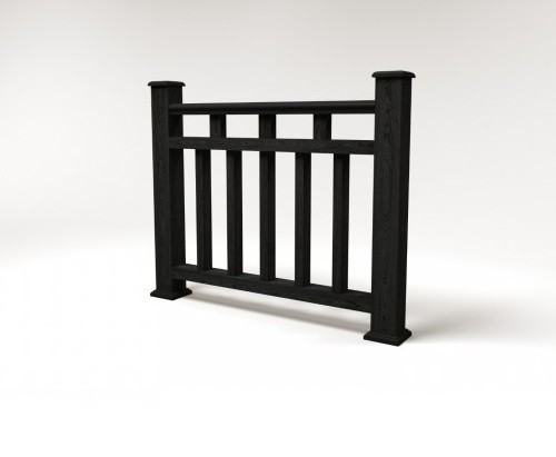 Ограждение из ДПК FG1 кварц купить в Электростале