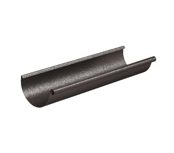 Водосток Aquasistem, Система 150/100 - Водосточный желоб 3.00м RR 32 Тёмно-коричневый matt купить в Электростале