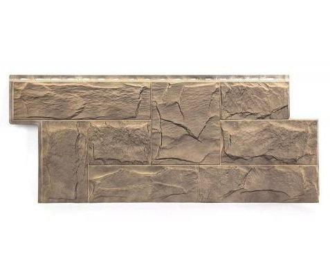 Фасадная панель T-Сайдинг-Гранит Леон ЭКО-2 Сосна купить в Электростале