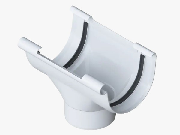 Водосток Альта-Профиль ПВХ – Воронка водосточная (белый) купить в Электростале