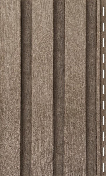 Сайдинг Ю-Пласт Тимберблок Рейка фасадная Орех светлый купить в Электростале