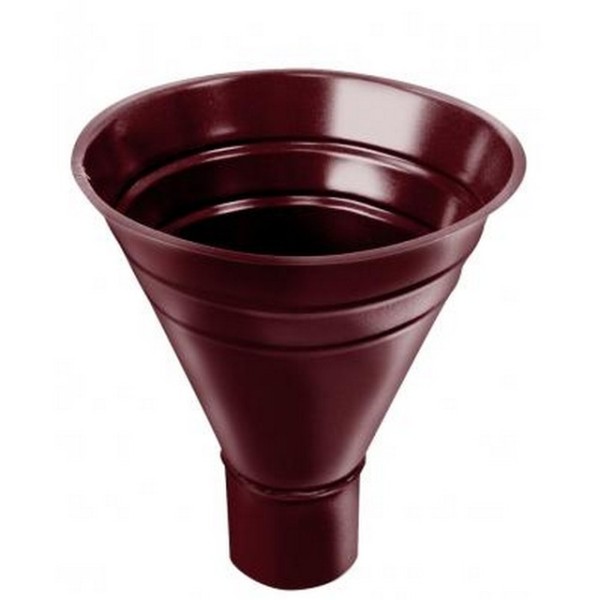 Водосток Grand Line 125x90 – Воронка водосборная RAL 3005 купить в Электростале