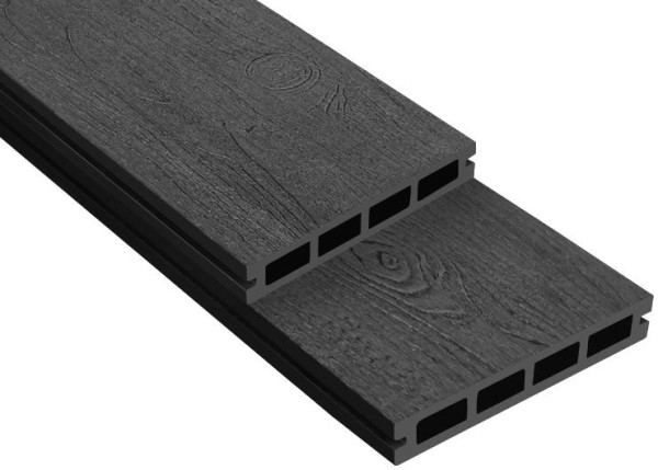 Террасная доска ДПК Outdoor 3D NEVADA/CALIFORNIA черная купить в Электростале
