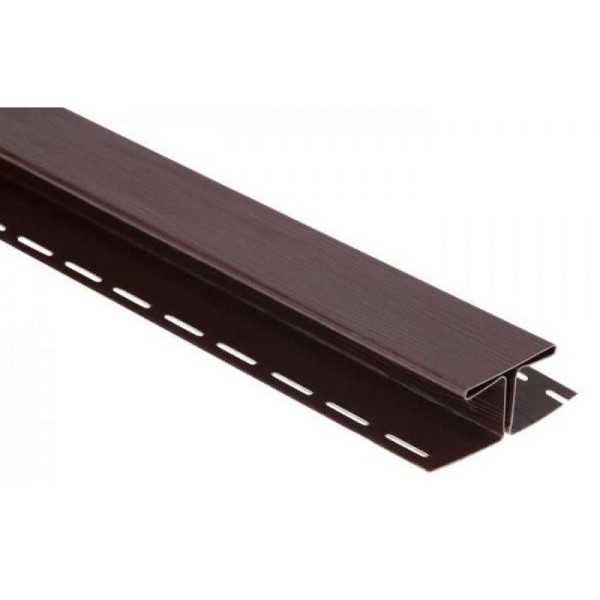 Н-профиль Люкс Крашенный, T-18, ВН, Коричневый купить в Электростале