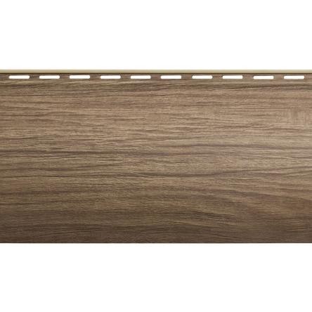 Виниловый сайдинг Люкс Blockhouse BH-01 орех купить в Электростале