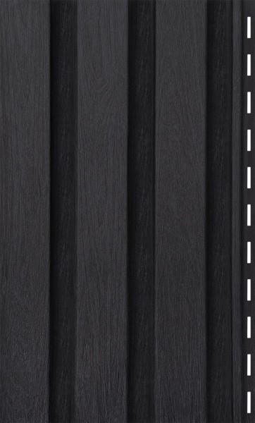 Сайдинг Ю-Пласт Тимберблок Рейка фасадная Угольный купить в Электростале