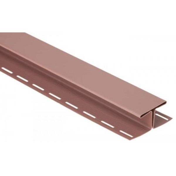 Н-профиль Люкс Крашенный, T-18, ВН, Красно-коричневый купить в Электростале