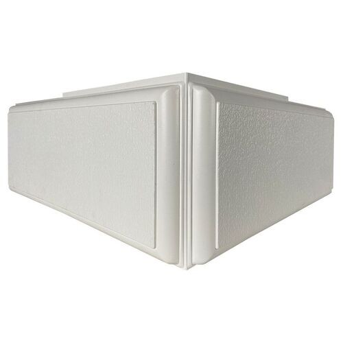 Угол Наружный к Фасадным Термопанелям Доломит Дагестанский Камень 400 мм Белый купить в Электростале