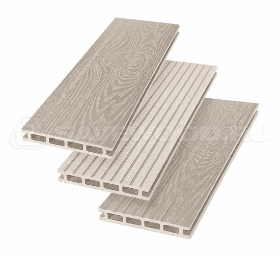 Террасная доска из ДПК SW Carpinus (T) — двухсторонняя бежевый купить в Электростале