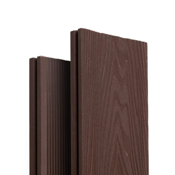 Террасная доска Ecodecking Экстра 3D полнотелая Графит купить в Электростале