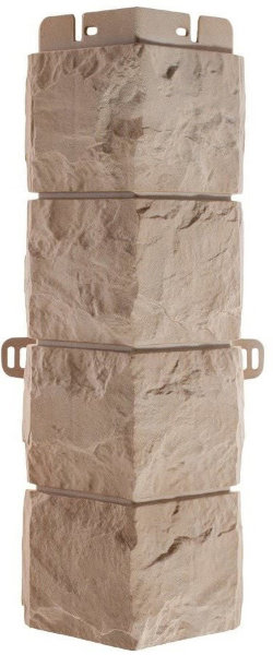 Фасадная панель Наружный угол фагот (талдомский), 0,45 х 0,13м (н) купить в Электростале