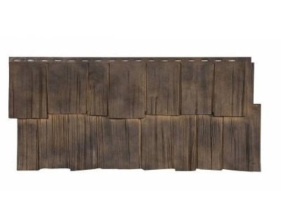 Фасадная панель T-Сайдинг-Щепа дуб Тянь-Шань