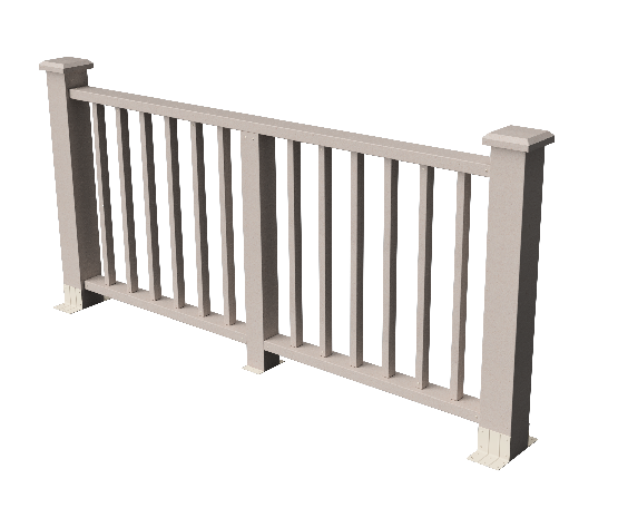 Ограждения декоративное ДПК GRINDERDECO Альма выбеленый дуб купить в Электростале