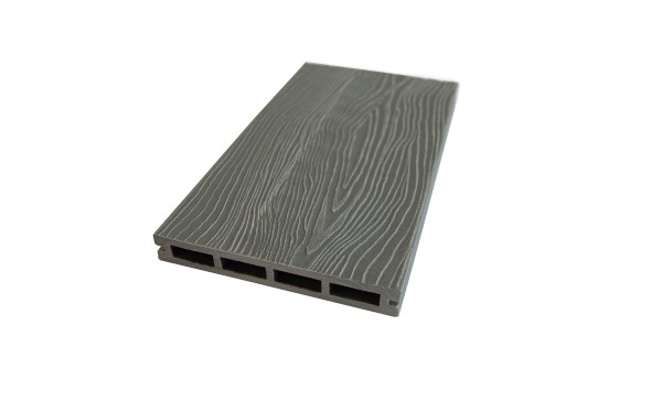 Террасная доская ДПК NanoWood Nature 3D (20мм) пустотелая Серый купить в Электростале