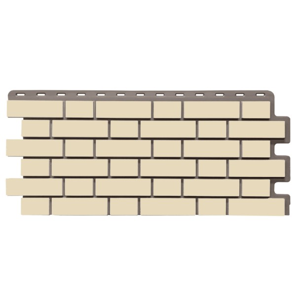 Фасайдинг Серия «Кирпич клинкерный» Желтый купить в Электростале