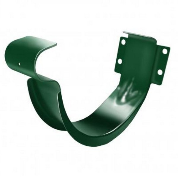 Водосток Grand Line 125x90 – Держатель желоба RAL 6005 купить в Электростале