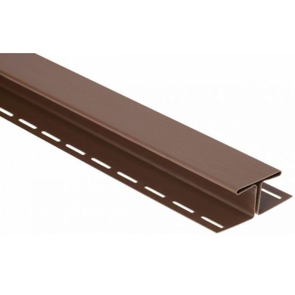 Н-профиль Люкс Крашенный, T-18, ВН, Тёмный Орех купить в Электростале