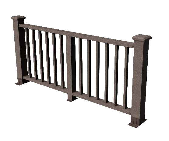 Ограждения декоративное ДПК GRINDERDECO Альма венге купить в Электростале