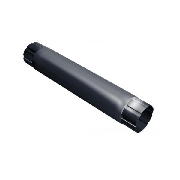 Водосток Grand Line 150x100 – Труба 1 метр RAL 7024 купить в Электростале