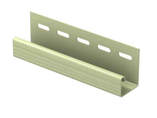 J-планка Ю-пласт Классика зелёная купить в Электростале