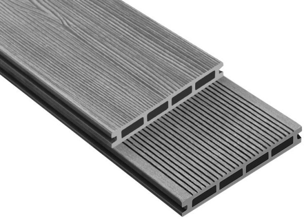 Террасная доска ДПК Outdoor 3D STORM/Вельвет серая микс купить в Электростале