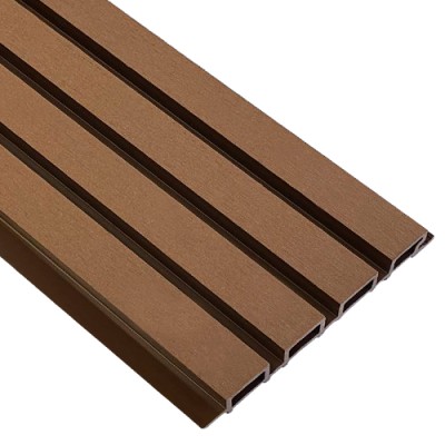 Фасадная реечная панель EasyDecking Wood-X 219х26 Коричневый