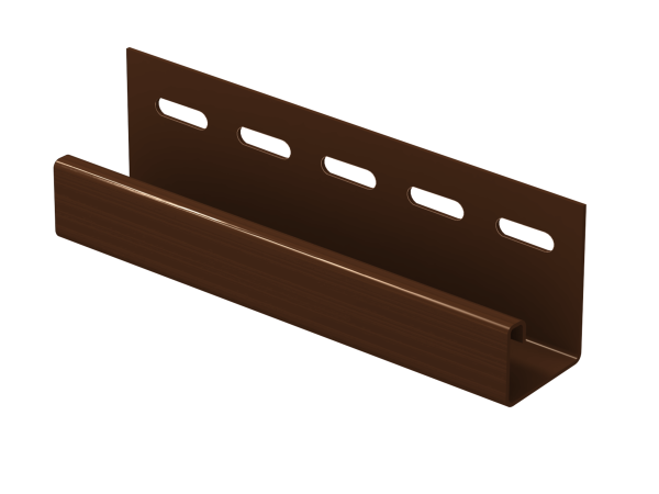 J-планка Ю-пласт Классика коричневая купить в Электростале