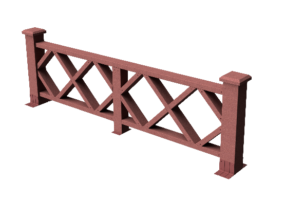 Ограждения декоративное ДПК GRINDERDECO  Миллениум мербау купить в Электростале