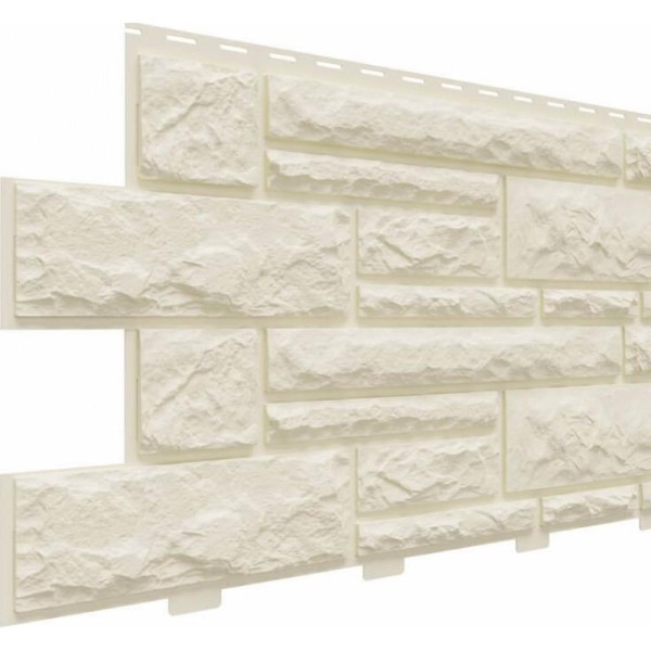 Фасадная панель Доломит, Доломит NEW, Слоновая кость купить в Электростале