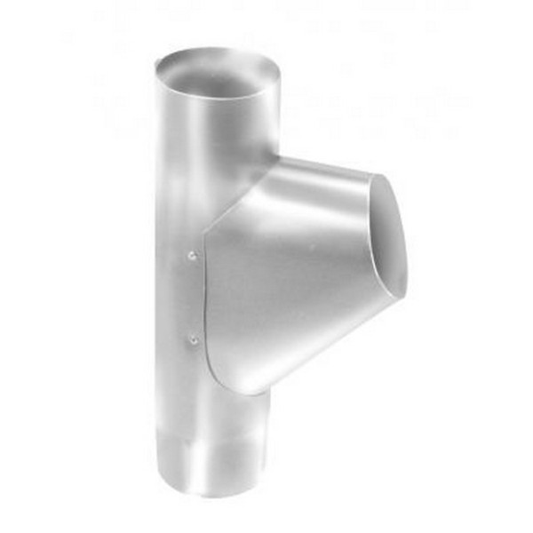 Водосток Grand Line 150x100 – Тройник RAL 9003 купить в Электростале