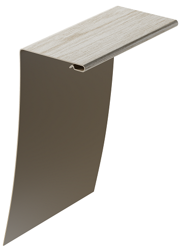 Универсальный околооконный профиль 89/254 мм, Орех купить в Электростале