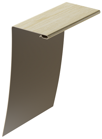 Универсальный околооконный профиль 89/254 мм, Зрелый каштан купить в Электростале