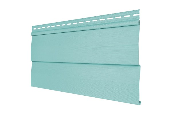 Виниловый сайдинг Tecos - корабельный брус, бирюза  купить в Электростале