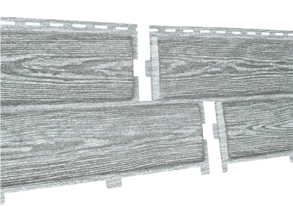 Фасадная панель Ю-пласт Хокла Винтаж Пепел купить в Электростале