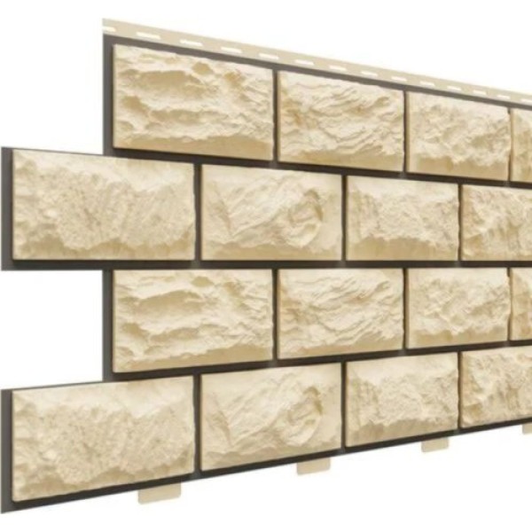 Фасадная панель Доломит Альпийский прокрашенный Шампань купить в Электростале