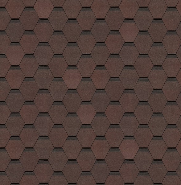 Гибкая черепица Docke, коллекция Шеффилд – Зрелый каштан купить в Электростале