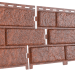 Фасадная панель Ю-Пласт Стоун Хаус Кирпич Красный купить в Электростале