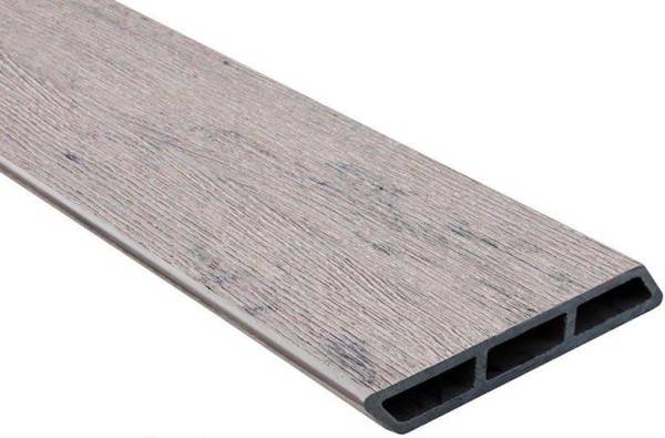 Доска Ромбус 3D ДПК Outdoor STORM GREY серая микс купить в Электростале