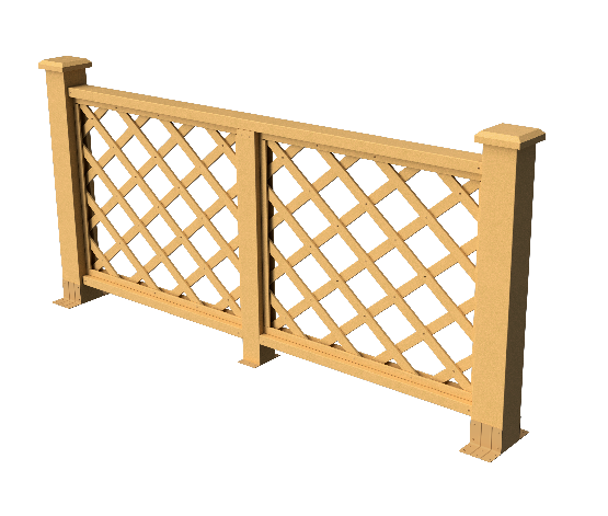 Ограждения декоративное ДПК GRINDERDECO Ламбет песчаник купить в Электростале